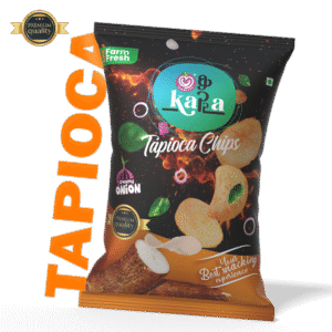 Tapioca Chips Creamy Onion Flavor – Crispy & Gourmet Kerala Snack