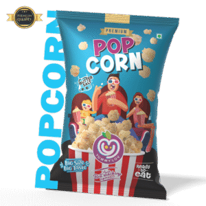 Butter Salt Popcorn in bowl – crunchy ready-to-eat popcorn snack